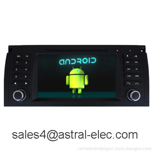 OEM 2 Din Dual Core Car DVD Player Multimidia Radio System for BMW E39